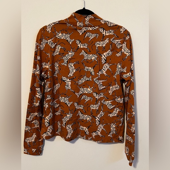 NWT Maeve Knit Mock Neck Top - Picture 3 of 6